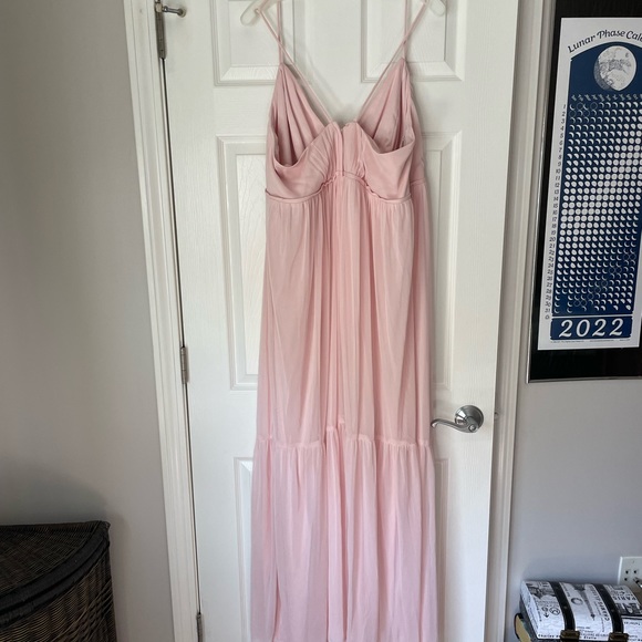 Unaltered Light Pink Gown - Picture 3 of 7